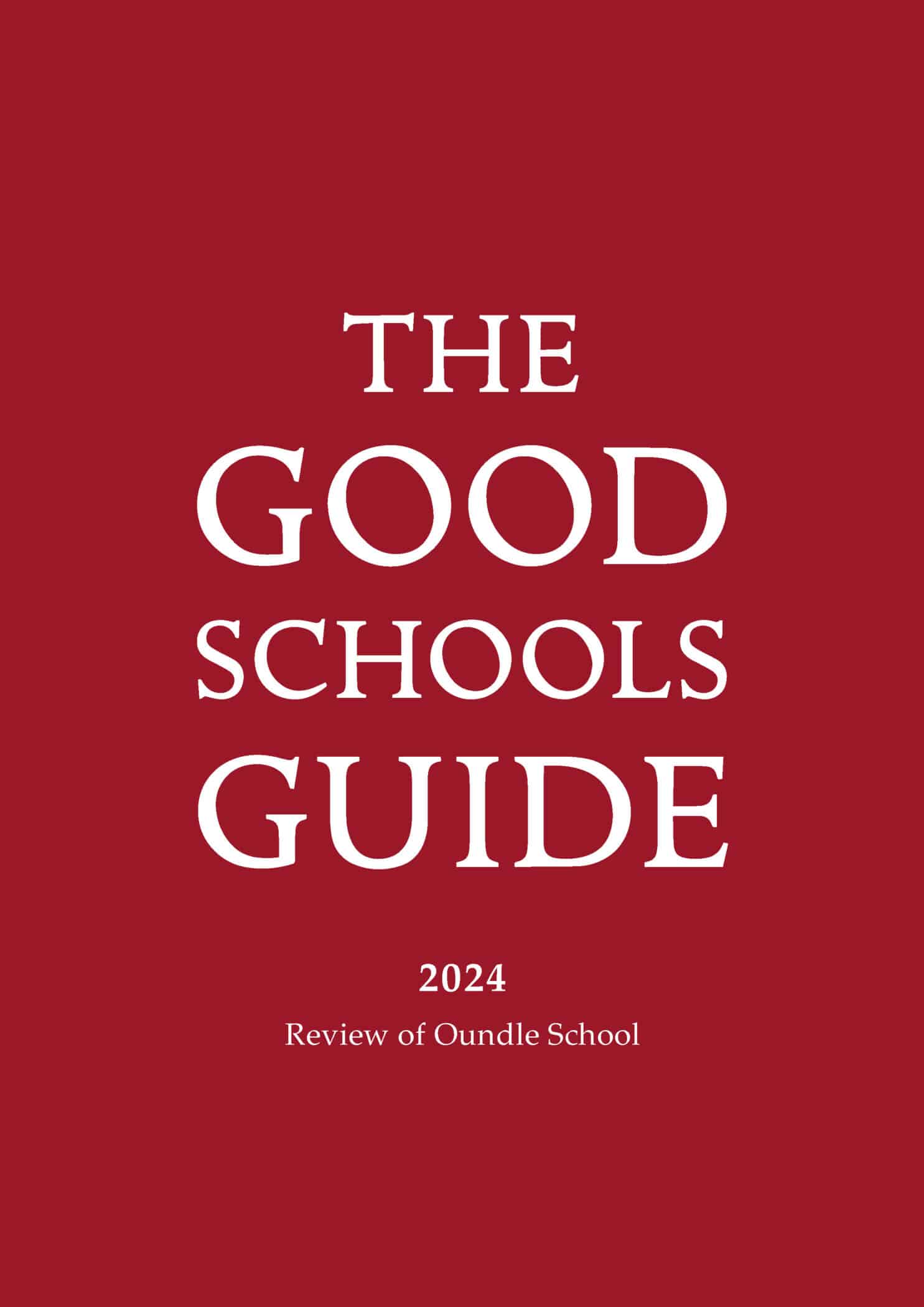 The Good Schools Guide Oundle School